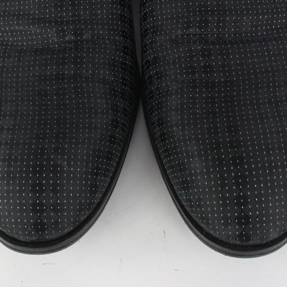 Louis Vuitton Mens US 9 Black Damier Sparkle Slip On Loafer Dress Shoe 1LV3L17 main image 4